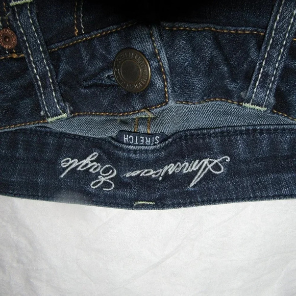 AMERICAN EAGLE Skinny Stretch Jeans Size 4 Short - Picture 5 of 6